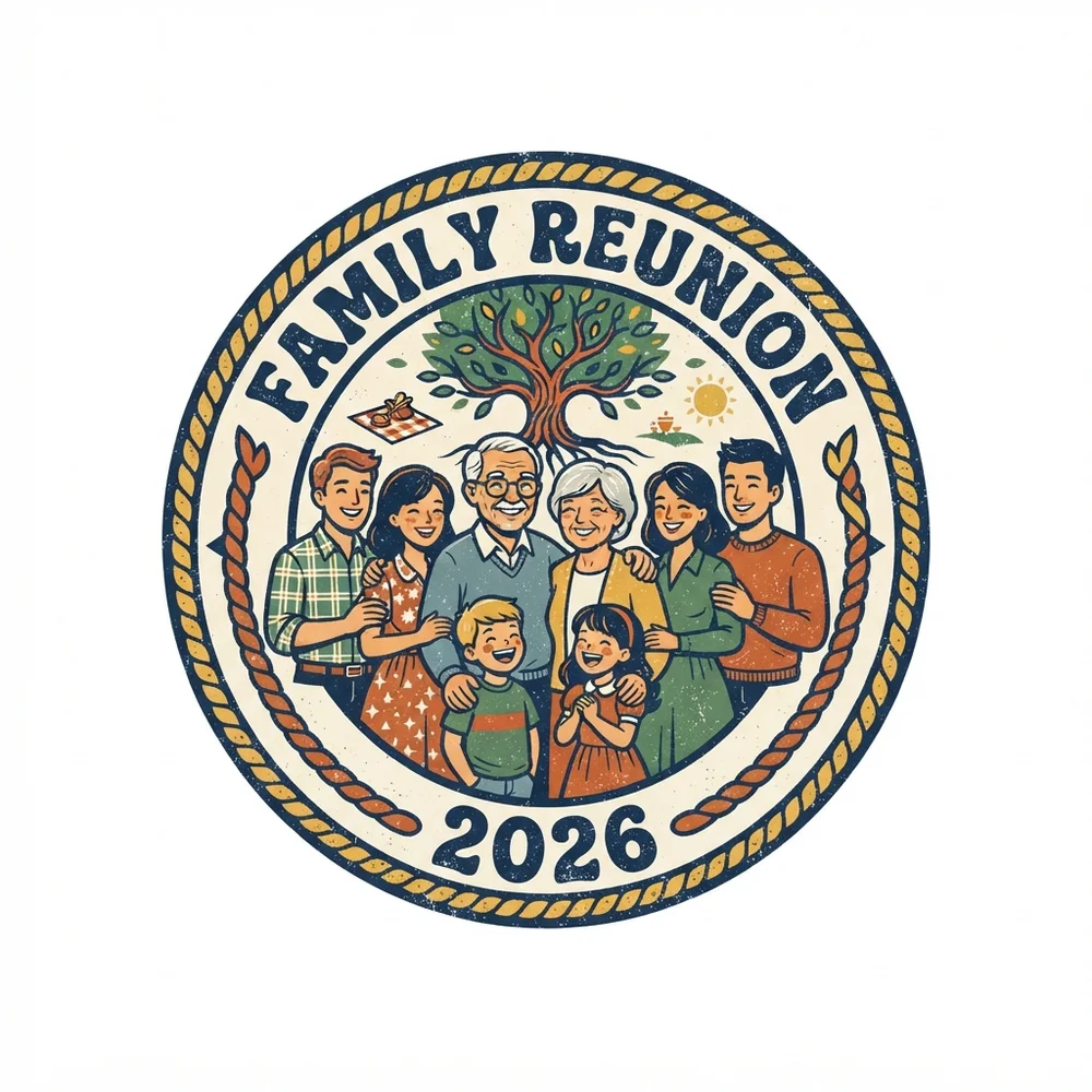 Retro badge example