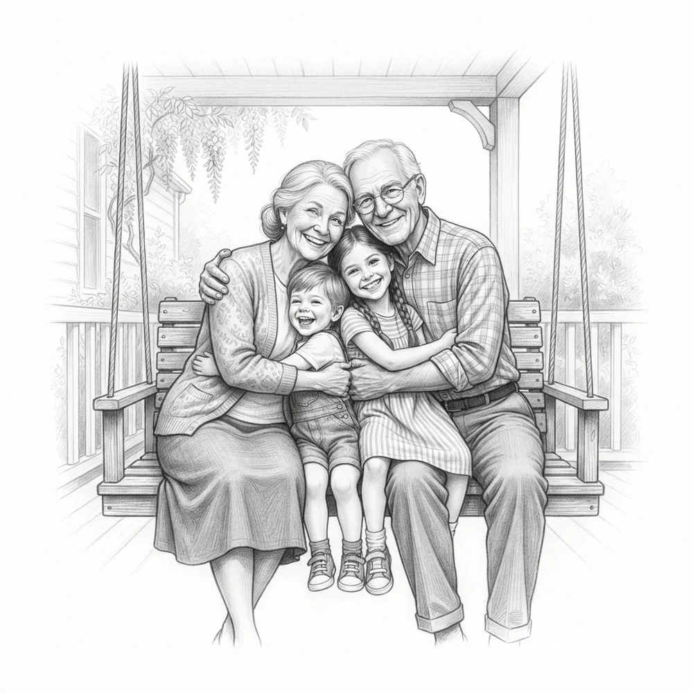 Pencil sketch example
