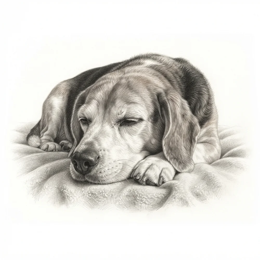 Pencil sketch example
