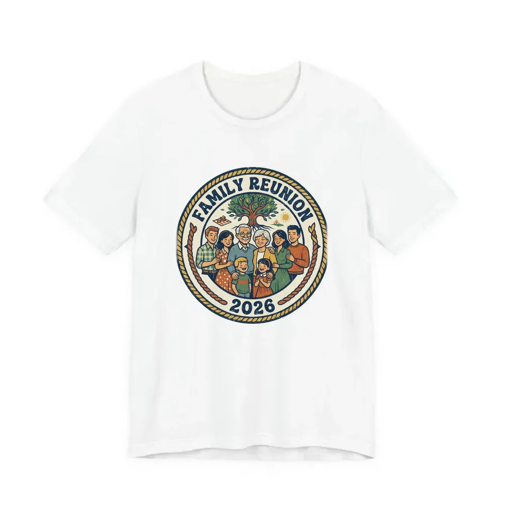 Classic Tee printed with a custom illustration