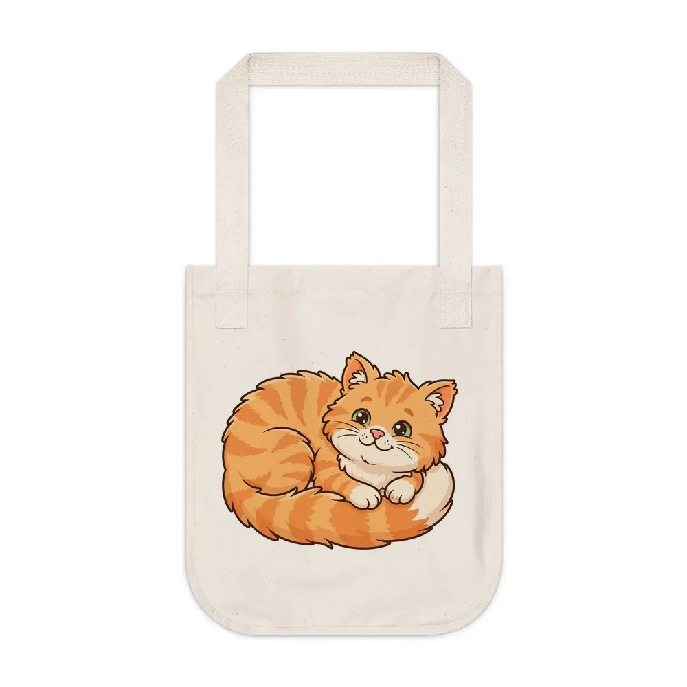 Canvas Tote printed with a custom illustration