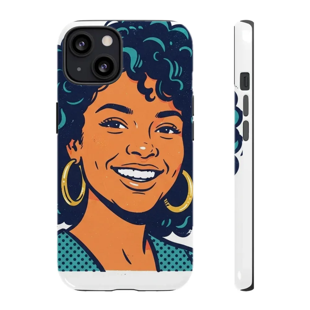 Phone Case printed with a custom illustration