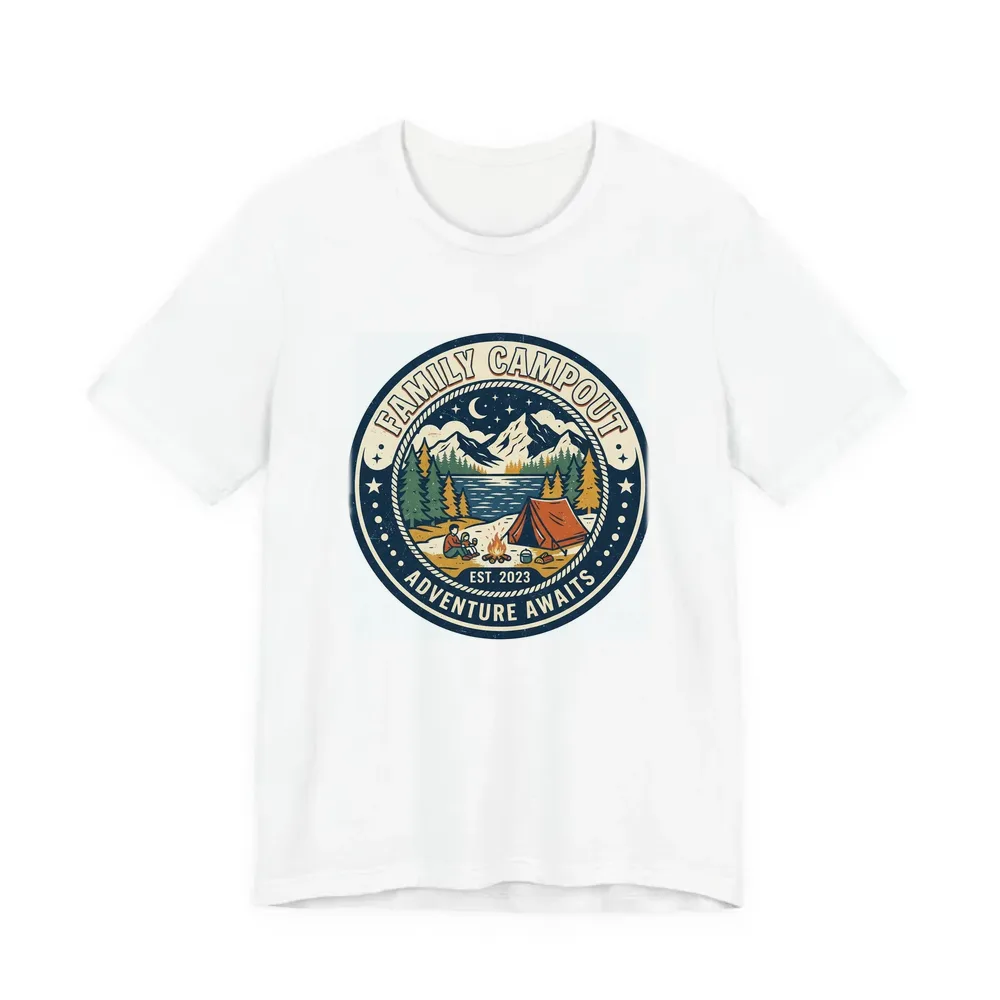 Classic Tee printed with a custom illustration